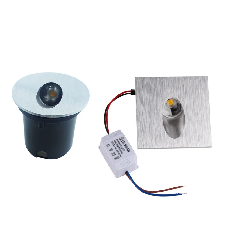 

10 Pcs/2pcs Wall Lamp Led Stair Light Aluminum W Recessed LED Step Lamp Pathway Wall Corner Lamps AC85-265V Wall Light