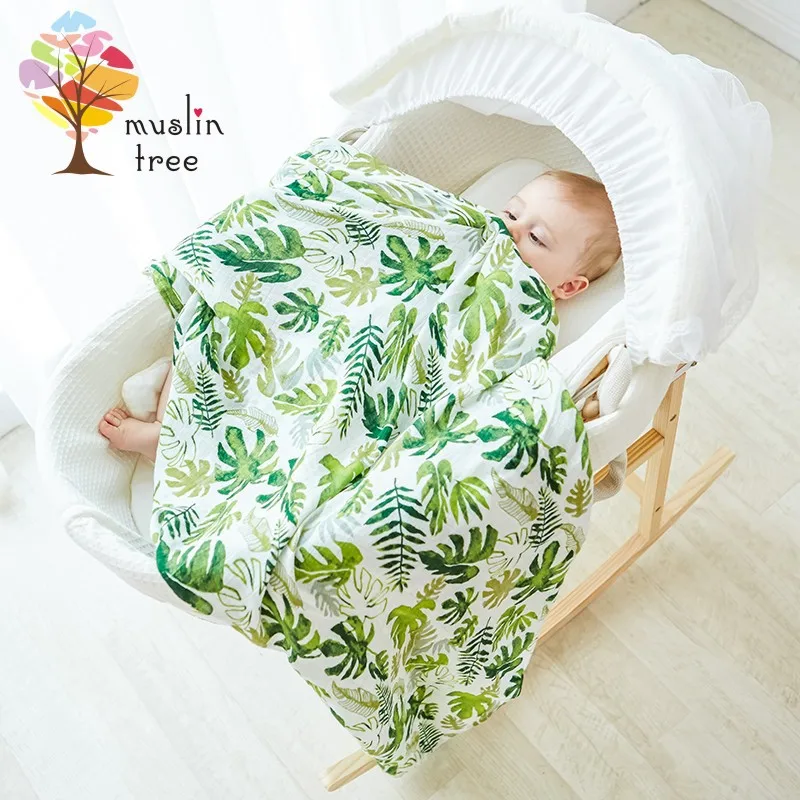 

Muslin new infants bamboo cotton gauze wrap the baby bath towel bag newborn swaddle
