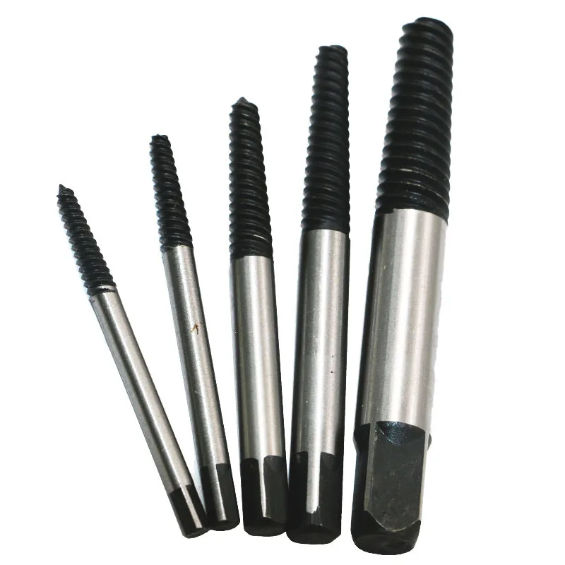 5pcs Screw Extractor Handle Bolt Screw Breakage Stud Remove Easy Out Broken Screw And Boltin