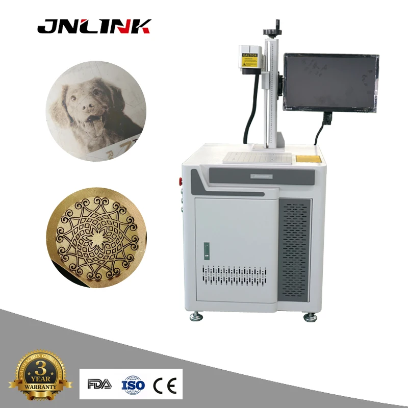 Торговая гарантия JNLINK Лазерная машинная маркировка на металлическом