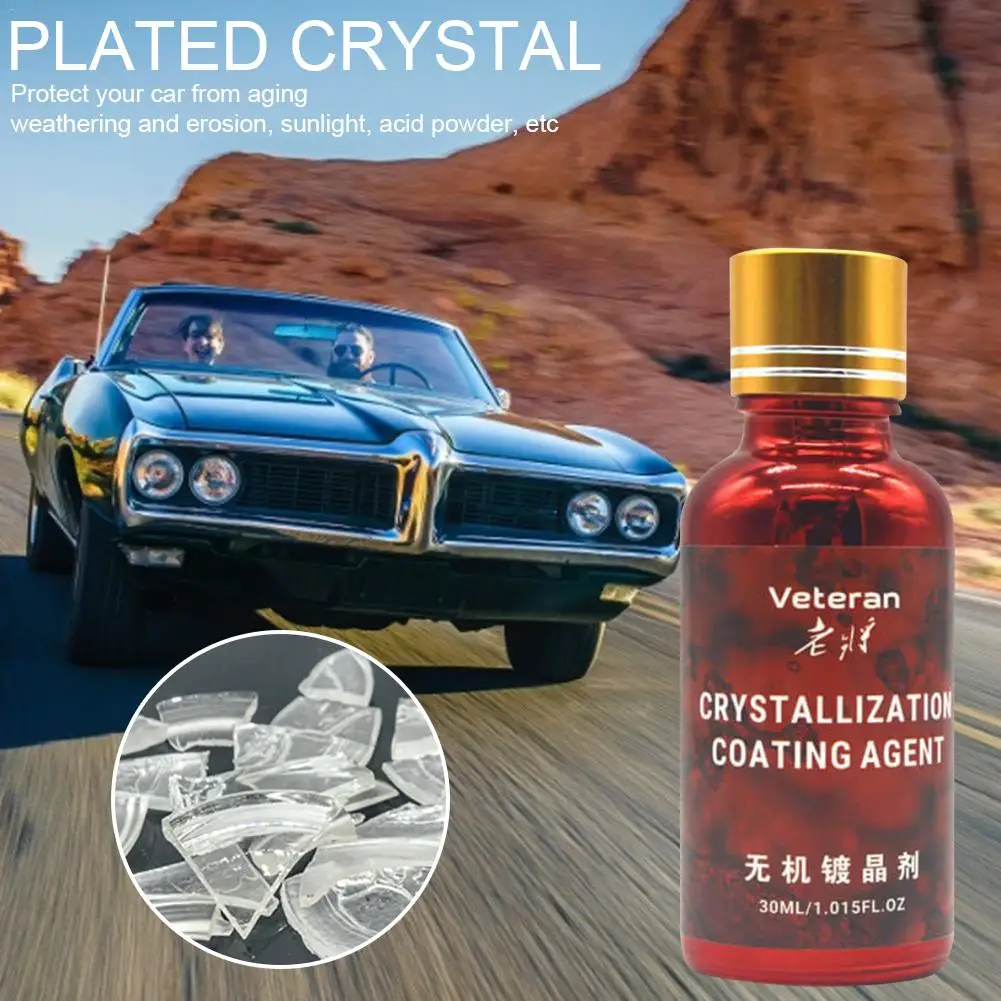 Automotive nano-plated crystal coating automotive ceramic nano-plated crystal automotive paint super hydrophobic glass