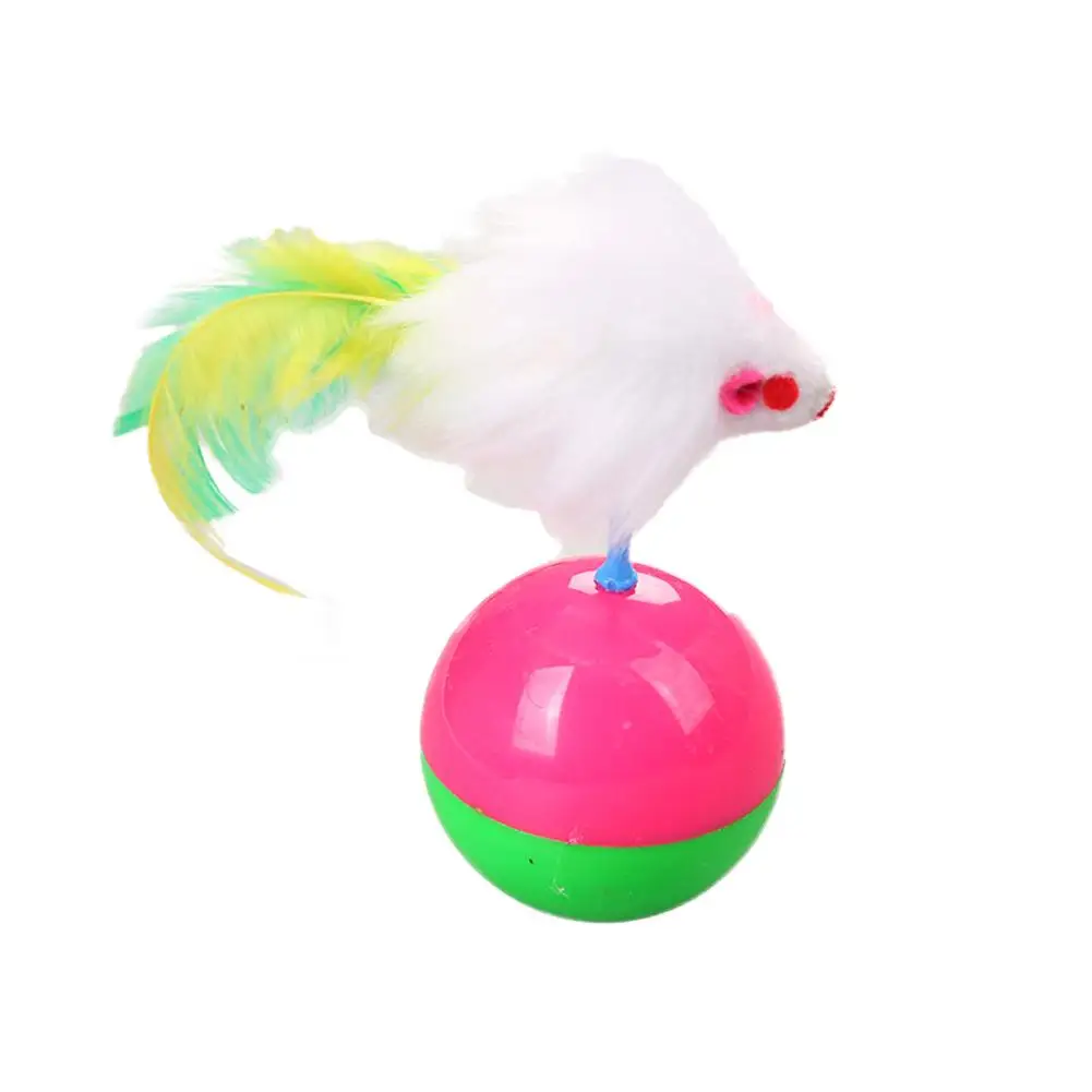 Набор игрушек для домашних животных, котик-тизер, цветной шар, сизальная Конопля в форме мыши, Интерактивная игрушка, 16 шт