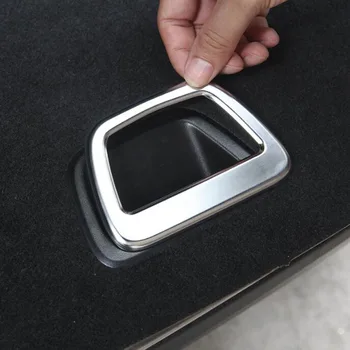 

YAQUICKA Car Rear Trunk Tailgate Baffle Plate Handle Frame Cover Trim Sticker For Land Rover Discovery Sport 2015 Car-styling