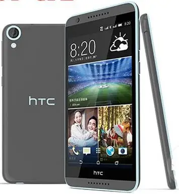 htc Desire 820 мобильный телефон с двумя sim-картами, четыре ядра, 5,5 дюймов, Qualcomm, Android 4,4, 13,0 МП ram, 2 Гб rom, 16 ГБ, отремонтированный телефон