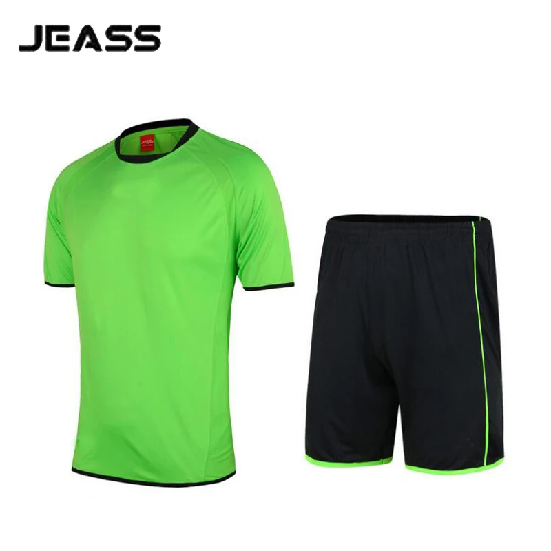Mens Kids Boys Football Jersey + Short Soccer Jersey Set Futbol Shirt