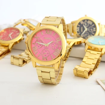 

New Stainless Steel Vansvar Watch Men Gold Watches Watched Luxury Men Business Quartz Watch Relogio Masculino Montre Homme