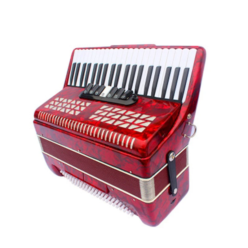 2018 41-key accordion wooden structure durable 120 bass 3 row instrument | Спорт и развлечения