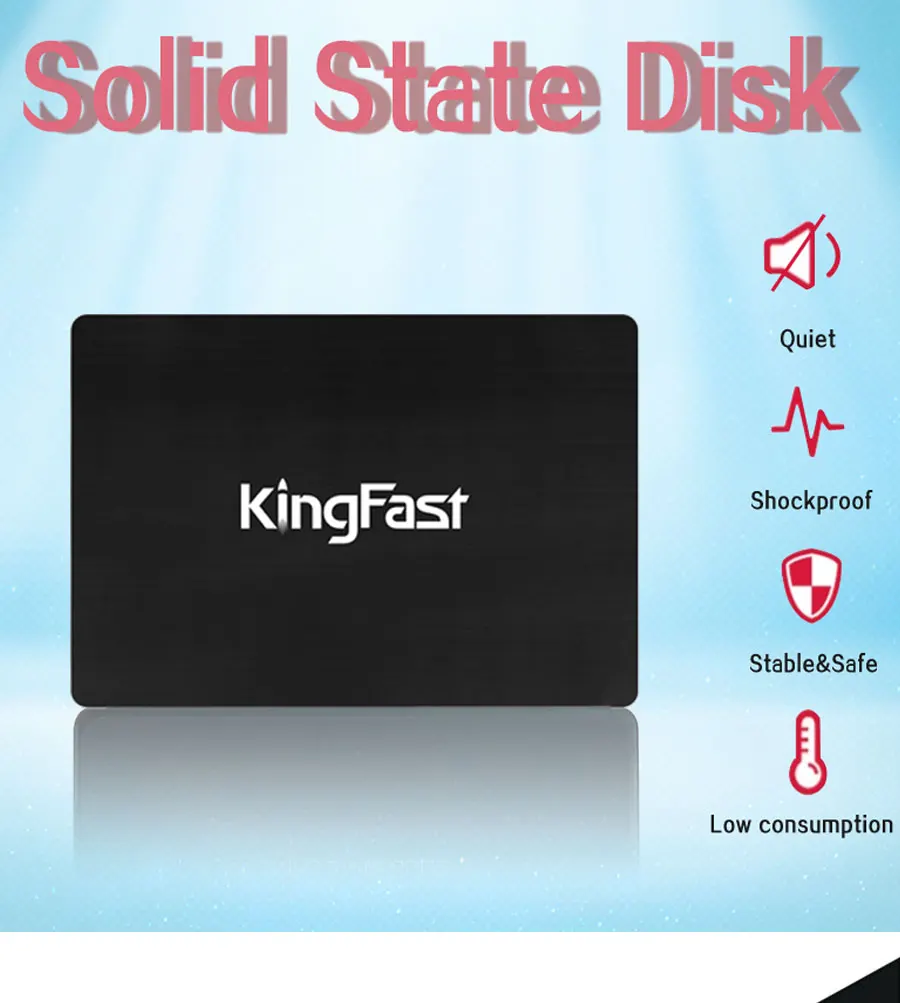 F6Pro Kingfast Металл 2," внутренний 120 ГБ SSD SATAIII 6 ГБ/сек. твердотельный жесткий диск супер скорость для ноутбука/рабочего стола