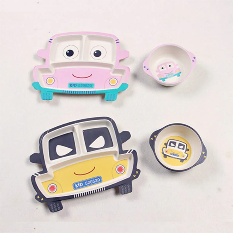 

Baby Dinnerware Set Feeding Bowl Baby Dishes Food Storage Environmental Protection Plates Practical Children's Feeding Tableware