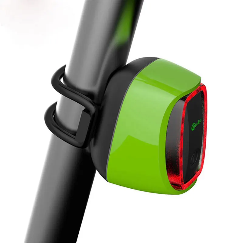 Top Lankeleisi MTB USB Rechargeable Smart Tail Lamp Riding Alarm Led Super Flash 5