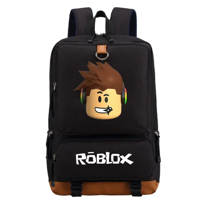 Повседневная игра Roblox рюкзак для подростков детей мальчиков студентов школьные