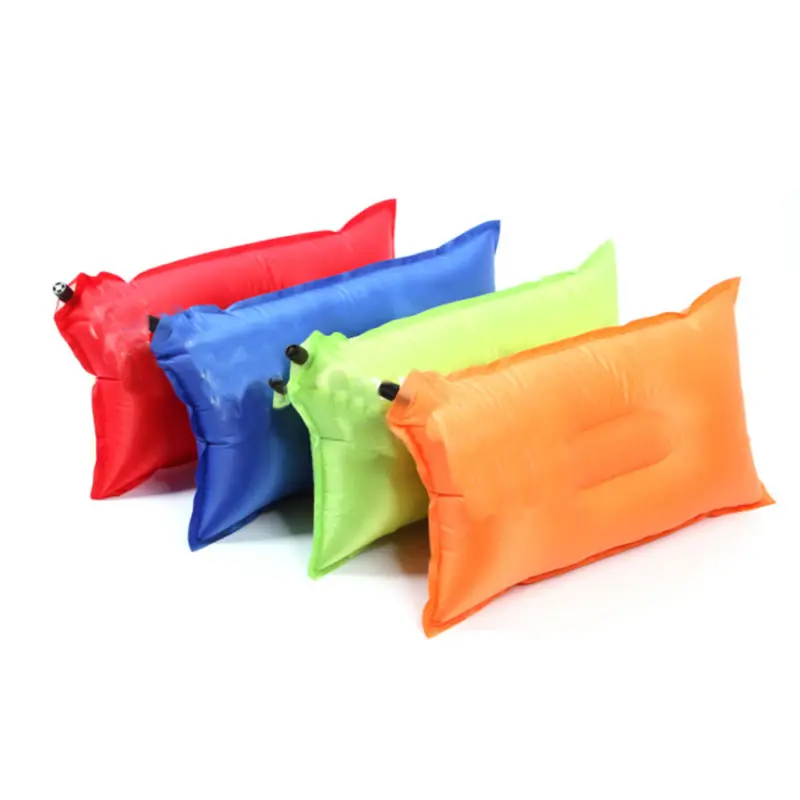 Outdoor Self Inflatable Pillow Travel Hiking Soft Blow Up Air Cushion