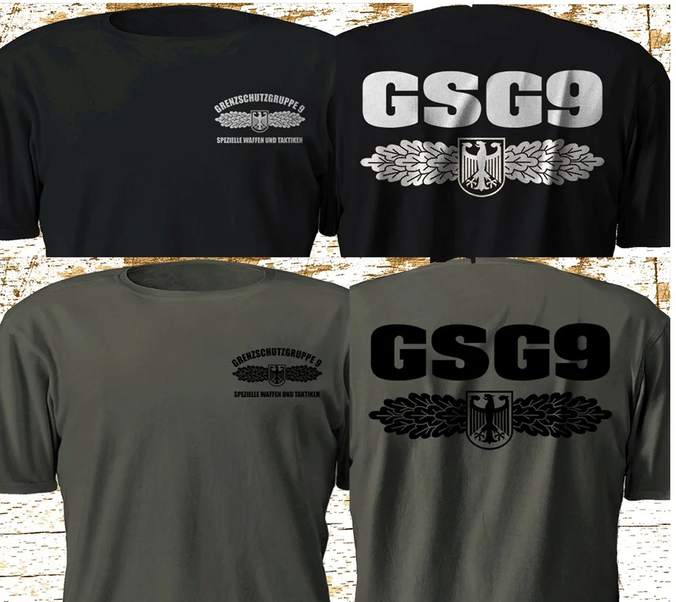 Grenzschutzgruppe 9 Gsg9 футболка немецкой федеральной полиции элитной спецназа 2019 модная