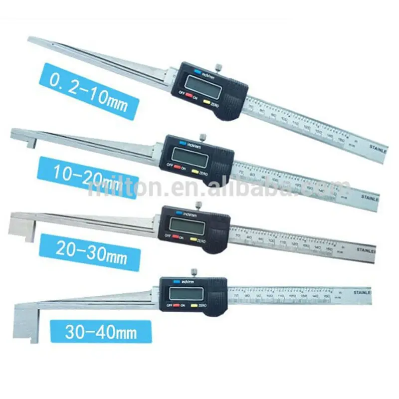 How To Use Vernier Caliper >> 0.2 10mm Digital wedge feeler electronic display feeler ... How To Use Vernier Caliper >> 0.2 10mm Digital wedge feeler electronic display feeler ...