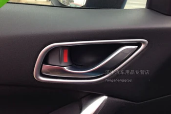 

Bright Chrome INSIDE DOOR handle Cover TRIM fit for 2014 Mazda 6 ATENZA
