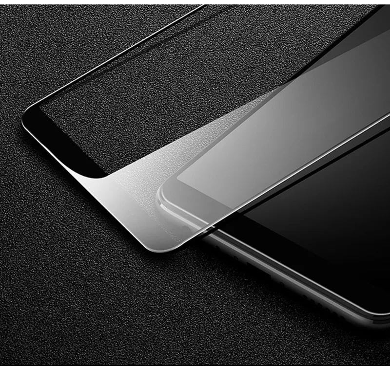 TOMKAS 6D Protective Glass For Xiaomi Redmi 6A Glass Screen Protector Mi A1 A2 6X Glass For Xiaomi Redmi 5 Plus Redmi Note 5 Pro