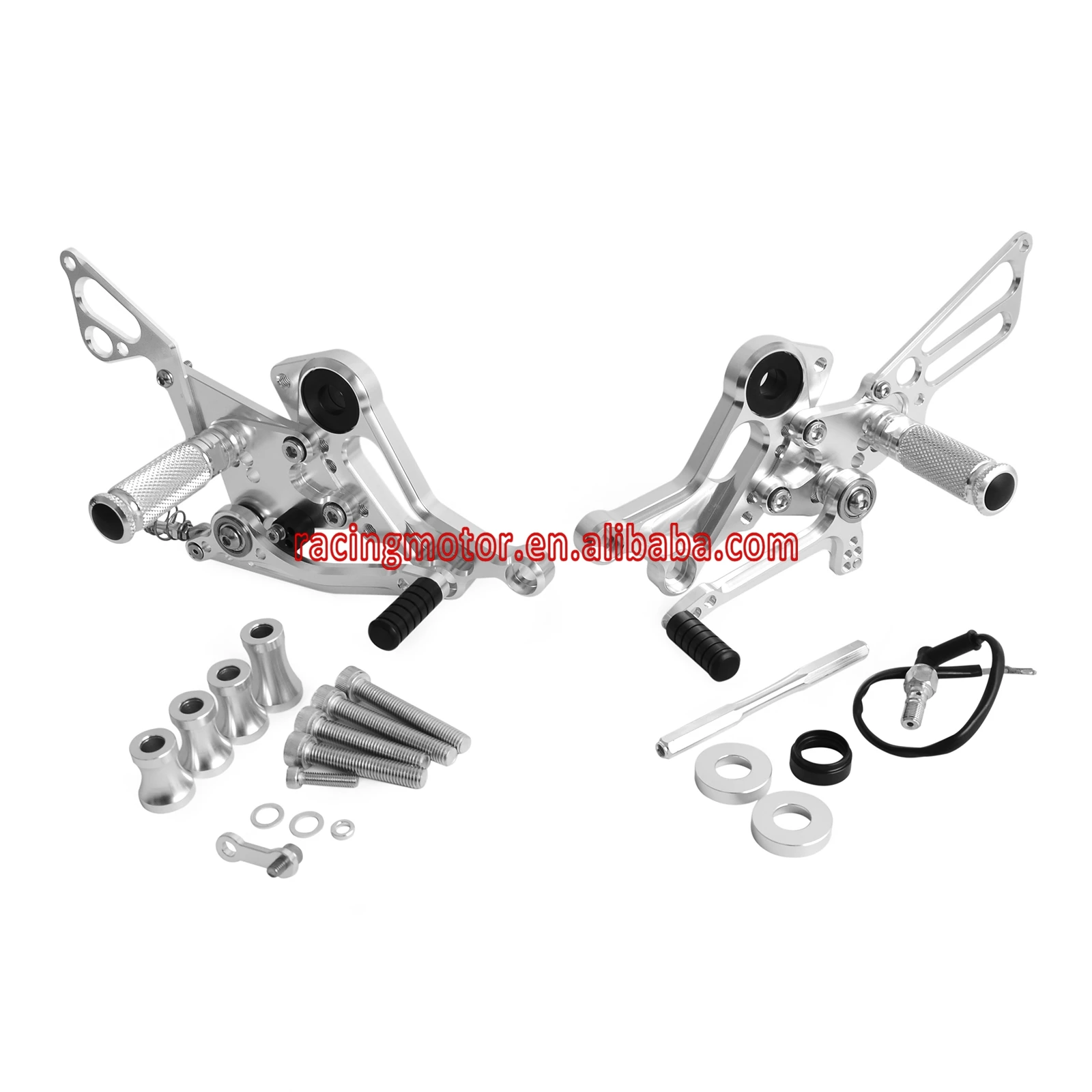 

CNC Rear Sets Footrests for Ducati Monster 696 2008-2013 796 2010-2013 1100 1100S 2009 2010 1100 EVO 2011 2013 NEW