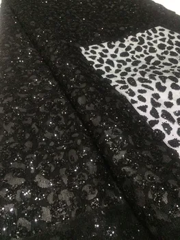 

sequins lace Jolin-060 african tulle lace fabric New arrival french net lace fabric with glued glitter