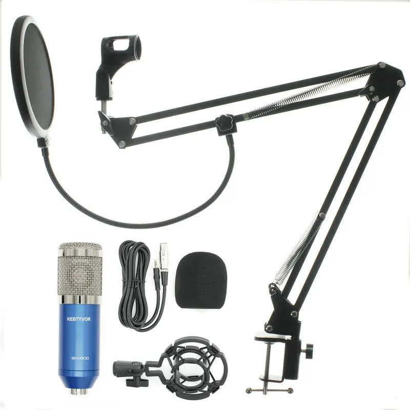 BM 800 микрофон для караоке конденсаторный комплекты микрофона для компьютера аудио студии вокальный Rrecording Mic - Цвет: Model E