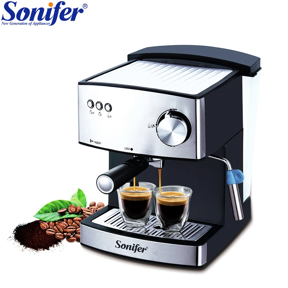 1.6L Espresso Electric Coffee Machine Express Electric Foam Coffee