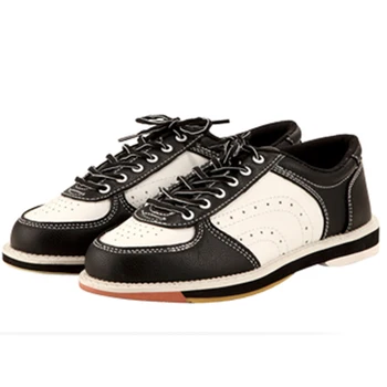 

High quality 2016 New Unisex Bowling Shoes With Skidproof Sole professional sport shoes for men women breathable sneakers B001