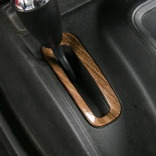 Wood Grain For Jeep Wrangler 2010 2017 1PC ABS font b Interior b font font b