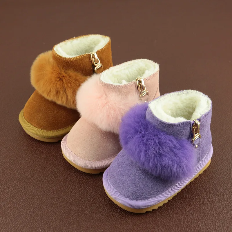 Зимние сапоги из натуральной кожи с мехом|baby shoes|boots for babywinter baby boots |