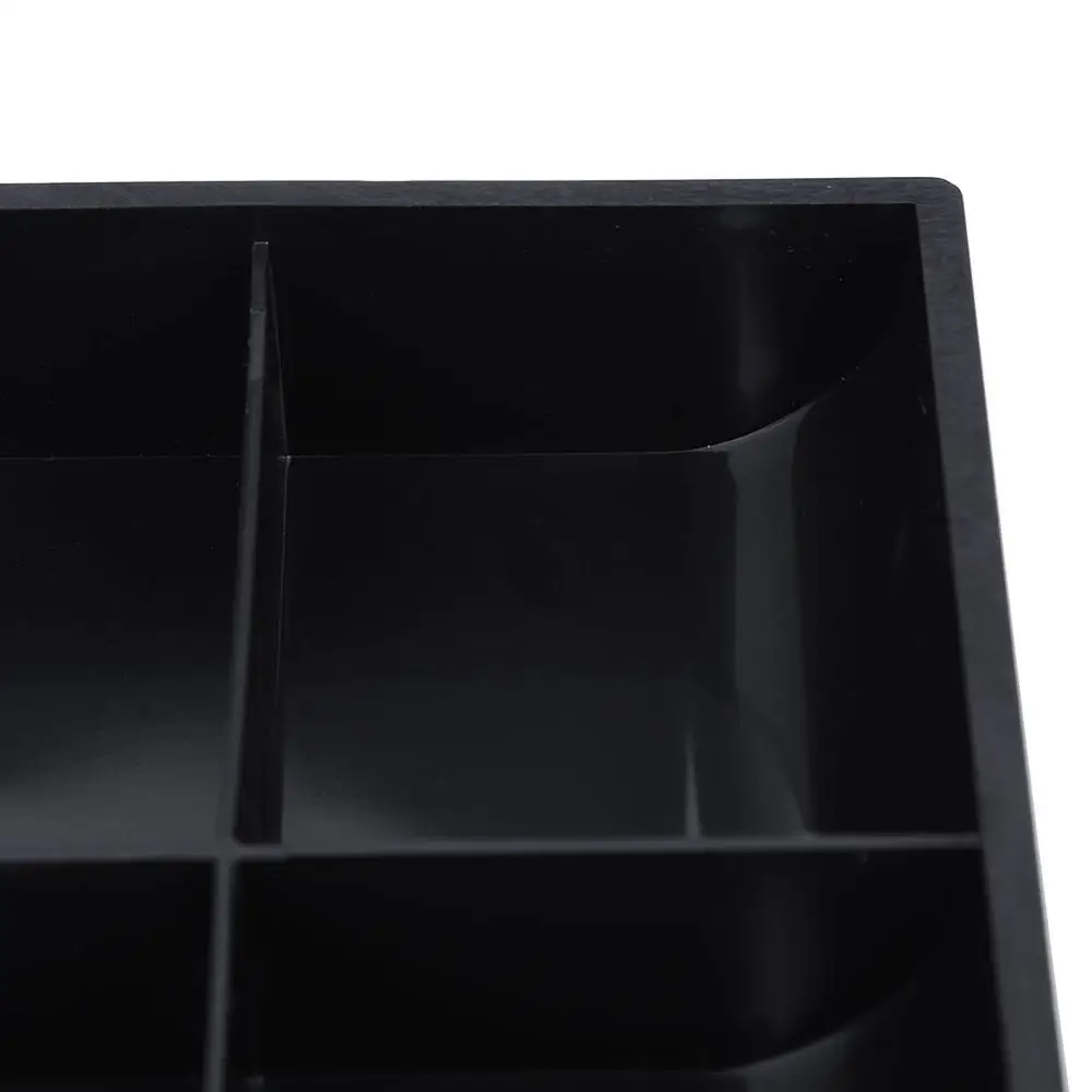 

Cash Drawer Register Insert Tray Replacement Coins Money Store Storage Cash Register Tray Classify 3 Grids 9.6 x 9.6 x 1.4 inch