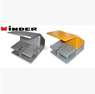 MDB6-L12 (MDYDT1-15) double foot switch with cover aluminum silver contacts MDB6-L12 (MDYDT1-15) double foot switch with cover aluminum silver contacts