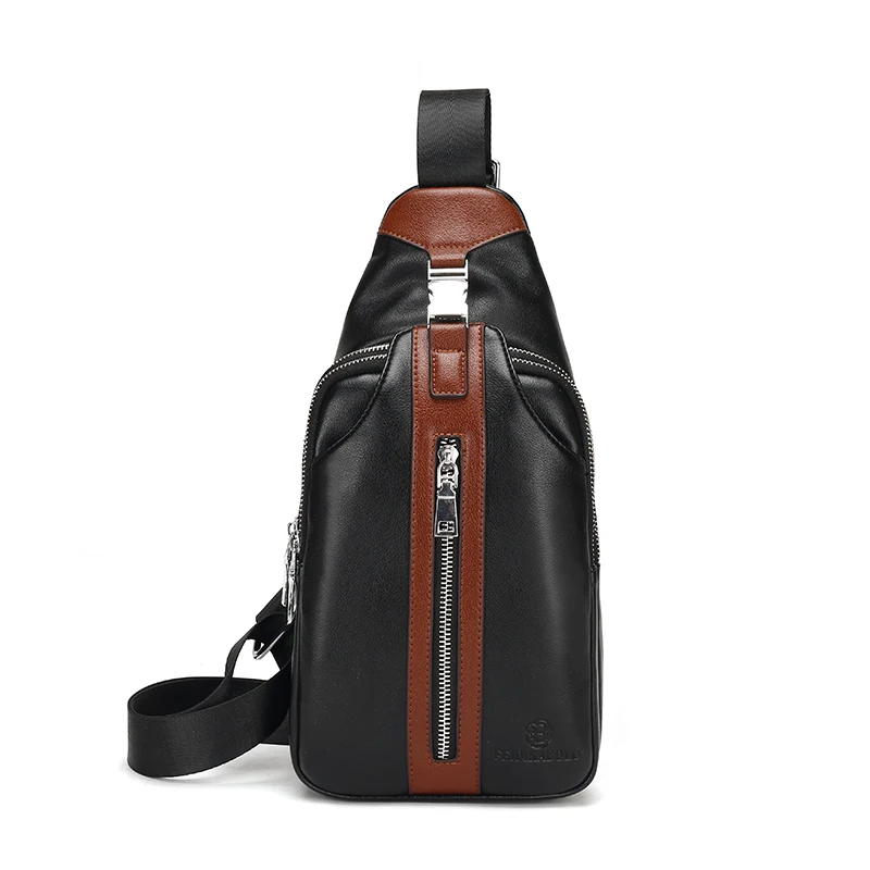 

2017 Real Top Interior Compartment Unisex Polyester Explosion Style Multi-color Tide And Chest Bag Men's Shoulder Free Shipping