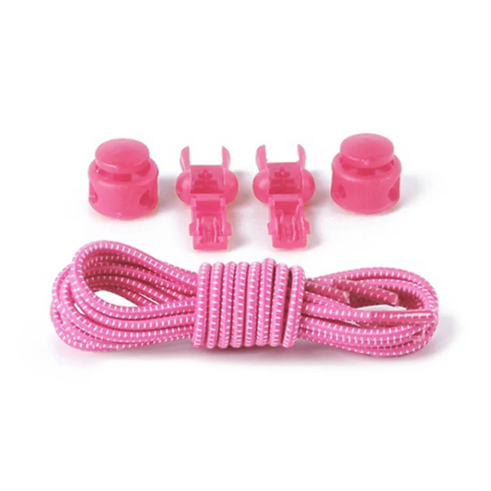 

Elastic Shoelaces Lock Stretch Laces Triathlon Running Trainers Elasticated Lazy Shoelaces