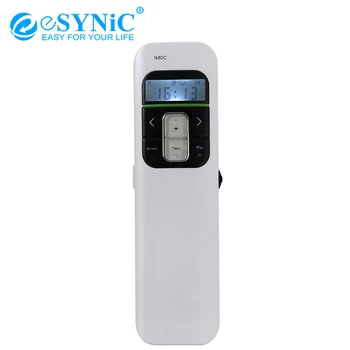 

eSYNiC 100 m Rechargeable Wireless Presenter 2.4GHz Power Point Presentation Remote Control LCD Display USB receiver Presenter