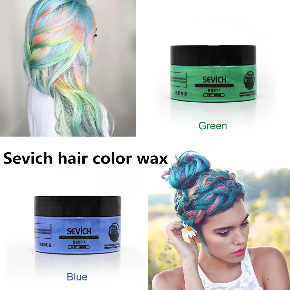 Sevich hair color wax hair dye permanent hair colors cream unisex
