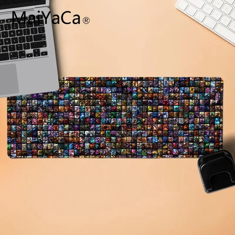 MaiYaCa крутой коллаж видеоигр, настраиваемый игровой коврик для мыши для ноутбука, ноутбука, игровой коврик для мыши - Цвет: LockEdge 30X90cm