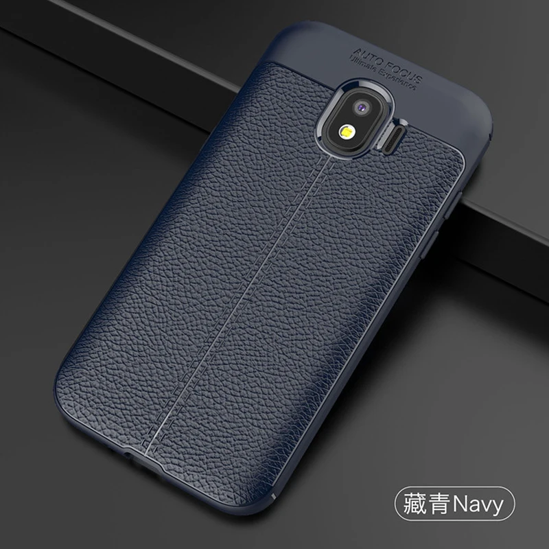 Роскошная мягкая задняя крышка YUETUO из ТПУ для телефона etui coque cover case for samsung galaxy j4 2018