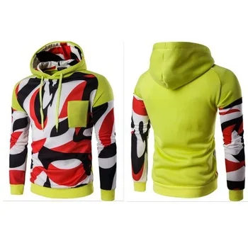 2017 new Graffiti Hoodie Men