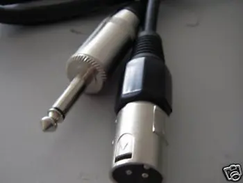 

10x 1/4" Male Mono to XLR Male MIC Speaker Cable 2m 614