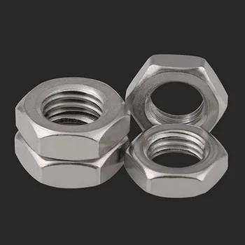 

M4 M5 M6 M8 M10 316 material hex nut bolt stainless steel nuts screw cap