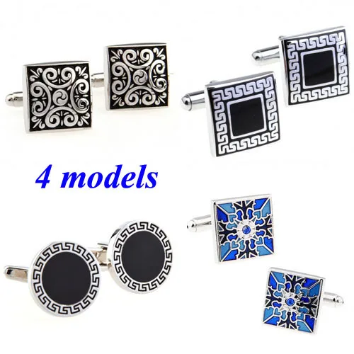 

Fashion Classic Enamel Cufflink Cuff Link 1 Pair Free Shipping Big Promotion