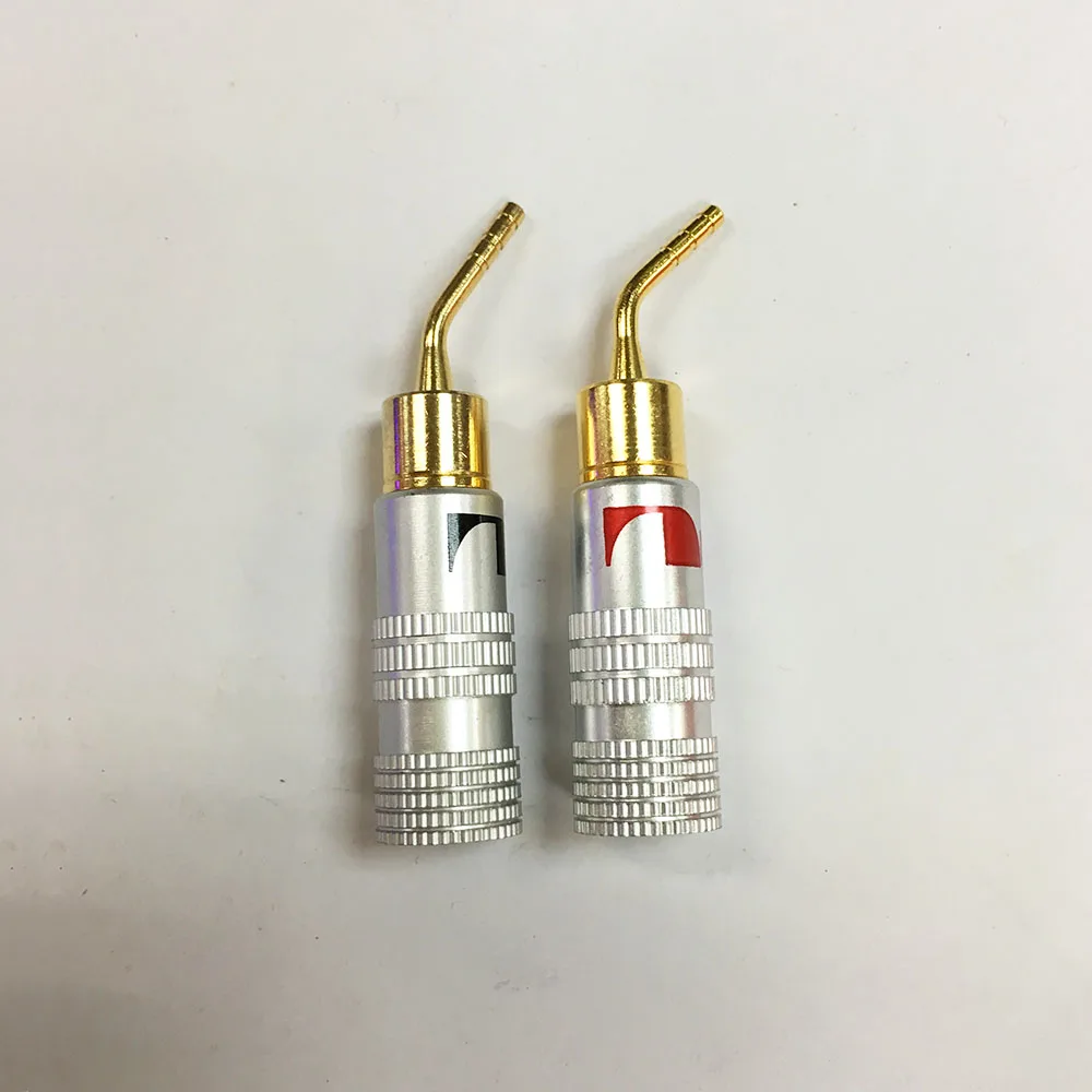 Новинка 4 шт. Высококачественный Новый 24K золотистый динамик Nakamichi Pin Angel 2 мм