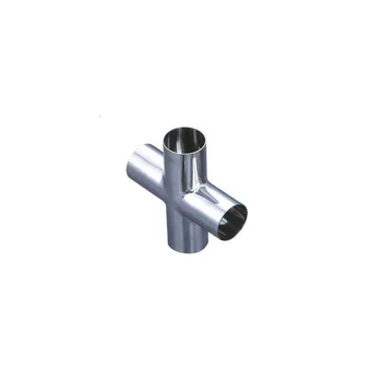 

102mm Pipe OD 304 Stainless Steel 304 4 Way Cross Sanitary Fitting Home brew