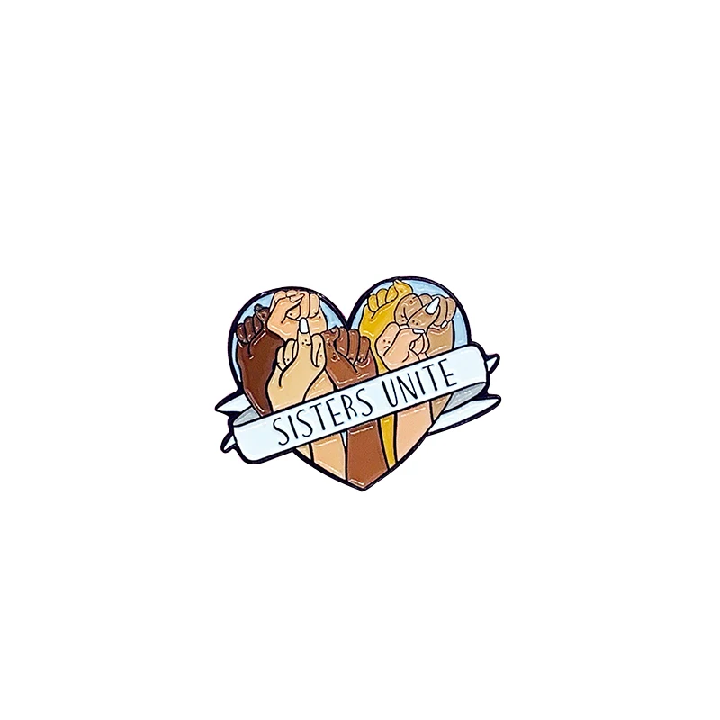 

Sisters Unite Enamel Pin