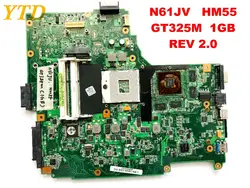 Оригинальный Для ASUS N61JV материнская плата для ноутбука N61JV HM55 GT325M 1 ГБ REV 2,0 тестирование Хорошо Бесплатная доставка