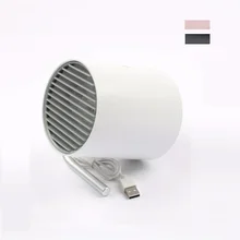 DMWD портативный USB вентилятор охлаждения мини электрический вентилятор Настольный вентилятор Супер Бесшумный для ПК/ноутбука/банка питания летний гаджет DC 5 В