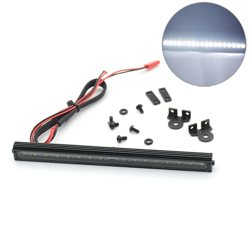 

Trx4 Metal LED Roof Lamp Light Bar for 1/10 RC Crawler Traxxas Trx-4 Trx 4 Remote control Car lights SUV LED spotlights