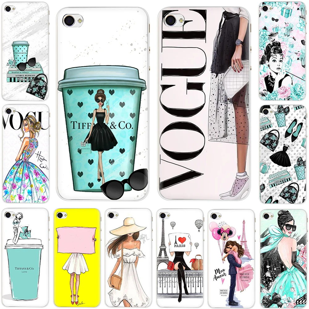 

VOGUE Queen Princess Girl Hard Phone Cover Case For iphone 5 5S 5C 6 6S Plus 7 8 Plus X XS XR 11 Pro Max