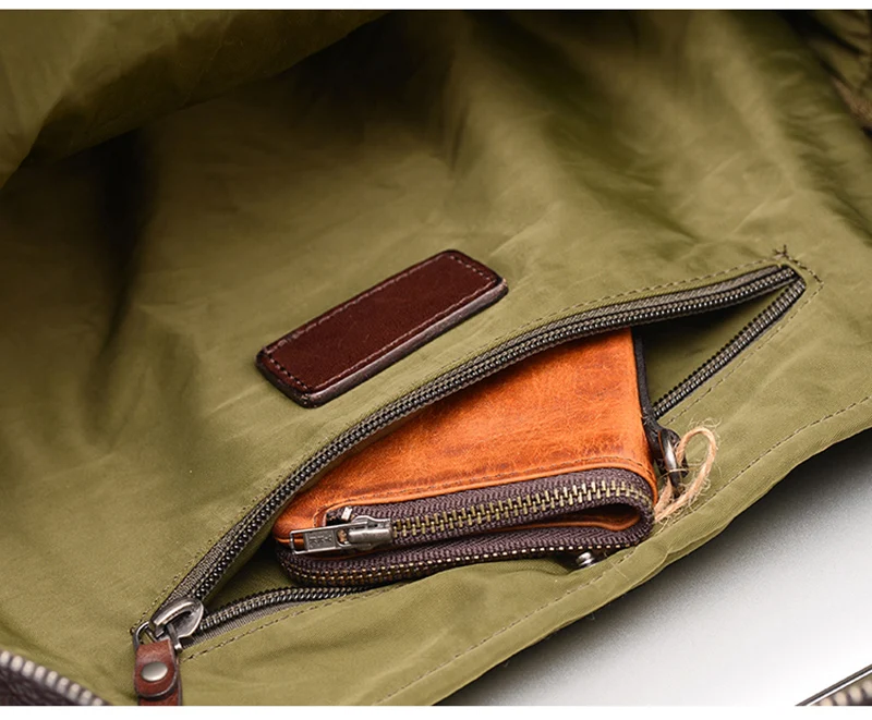 AETOO мужская сумка через плечо из воловьей кожи в стиле ретро, модный кожаный рюкзак