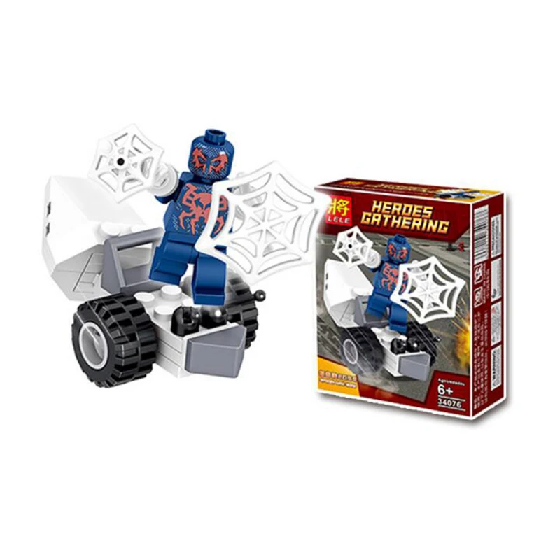 8pcs/lot New Superheroes Avengers 4 fit legoings marvel avengers endgame figures Building Blocks bricks Toy