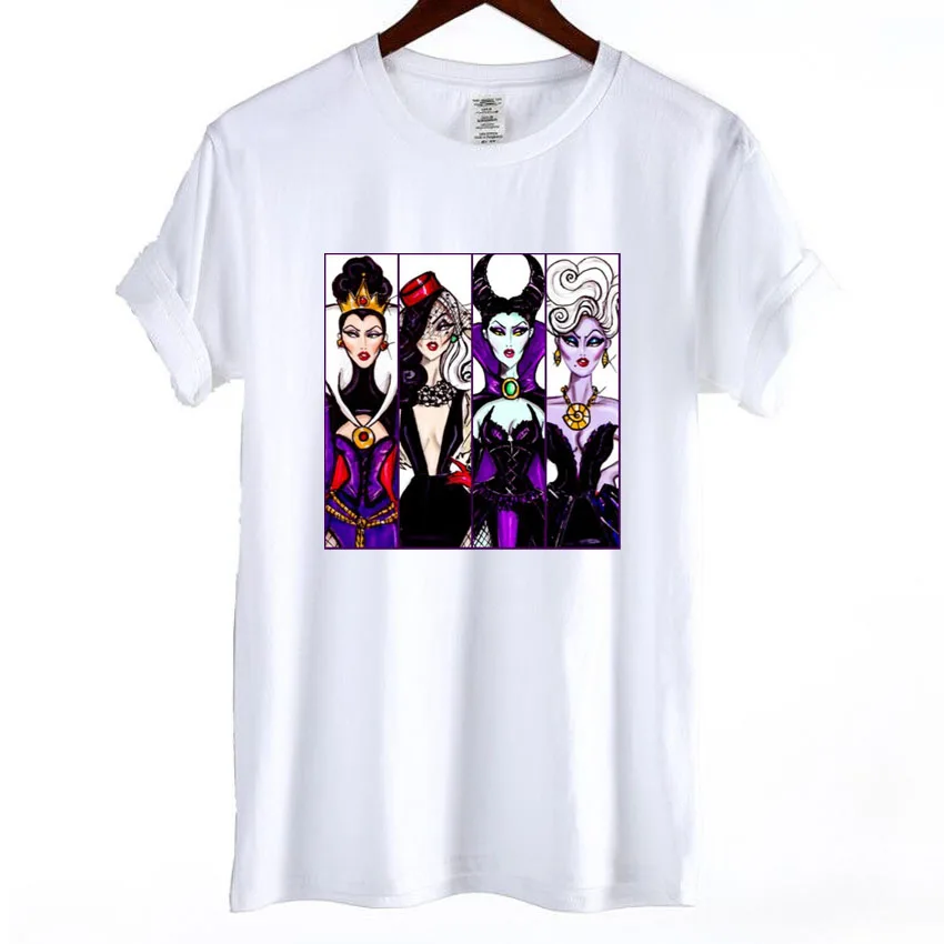 

Harajuku Summer Large Size T Shirt Women 100% Cotton White Tee shirt Female Vogue Funny Print T-shirt Women's Short Sleeve Tops