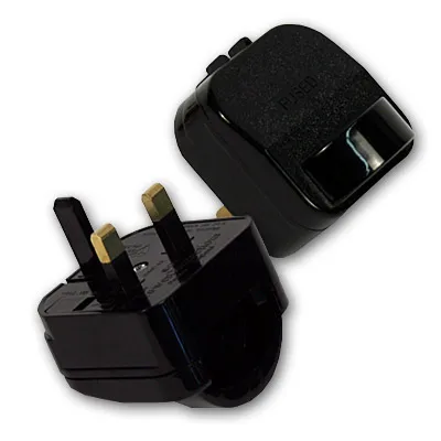 

13A 2Pin to 3Pin Conversion plug ST-5, European Union AC Power Adapter,Travel Power Conversion socket